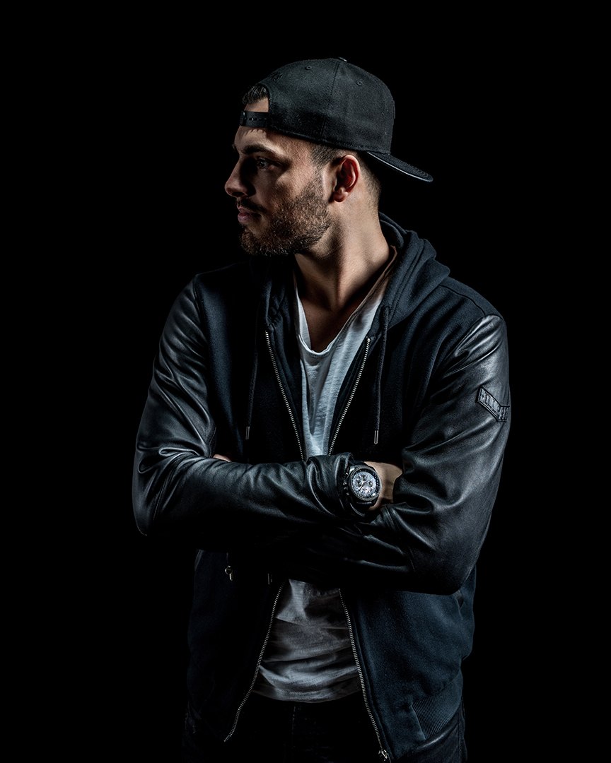 MH — DJ profile with cap